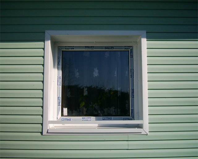 Plastov fasda Vinyl Siding detail